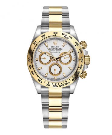Rolex Cosmograph Daytona 116503-0001 - 40mm - White Dial - Oyster Steel Yellow Gold 18K