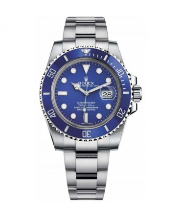 Rolex Submariner Date 116619LB , 40mm, Black Dial, Oyster White Gold 18K