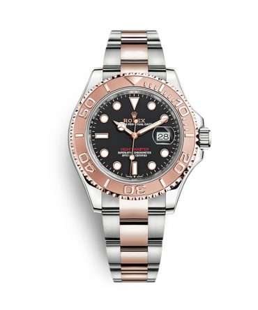 Rolex Yacht Master 126621-0002 - Black Dial - Oystersteel / Platinum / Demi Everose Gold 18k - 40mm