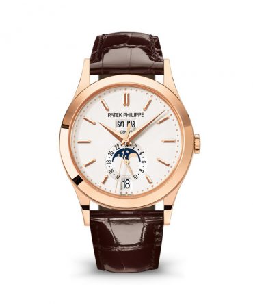 PATEK PHILIPPE COMPLICATIONS 5396R-013 Annual Calender, Moonphase - White Dial - 38.5mm - Rose Gold 18K