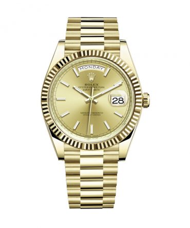 Rolex Day Date 228238-0003 - 40mm - Gold Dial - President Yellow Gold 18K