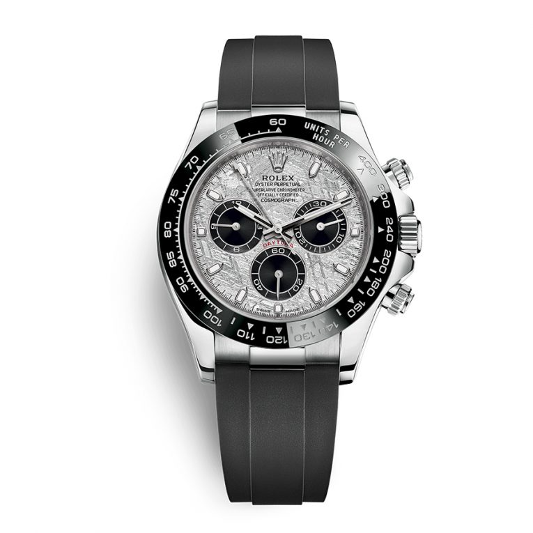 Rolex Cosmograph Daytona 116519LN-0038 - 40mm - Meteorite Dial - Oysterflex - White Gold 18K