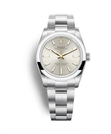 Rolex Oyster Perpetual 124200-0001 - 34mm - Sliver Dial - Oyster Stainless Steel