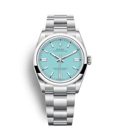 Rolex Oyster Perpetual 126000-0006 - 36mm - Blue Mint Dial - Oyster Stainless Steel