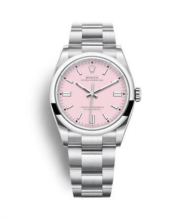 Rolex Oyster Perpetual 126000-0008 - 36mm - Pink Pastel Dial - Oyster Stainless Steel