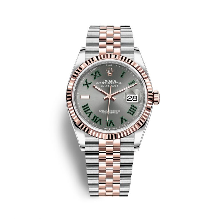 Rolex Datejust 126231-0029 - Wimbledon Dial, 36mm, ubilee, Everose Gold 18K