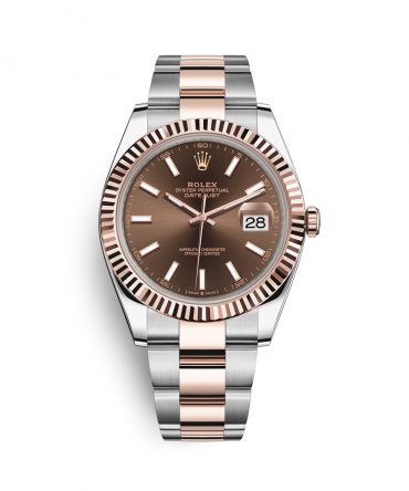 Rolex Datejust 126331-0001 - 41mm Chocolate Dial, Oyster Demi Everose Gold 18K