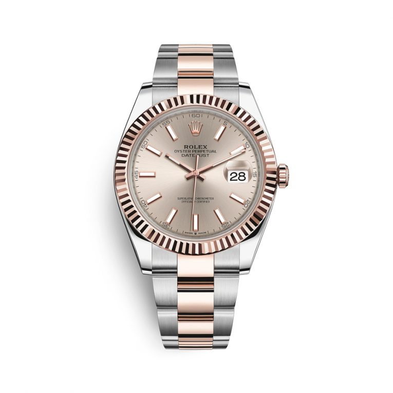 Rolex Datejust 126331-0009 - 41mm - Sundust Dial, Oyster Demi Everose Gold 18K