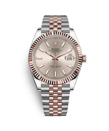 Rolex Datejust 126331-0010 - 41mm - Sundust Dial, Jubilee Demi Everose Gold 18K