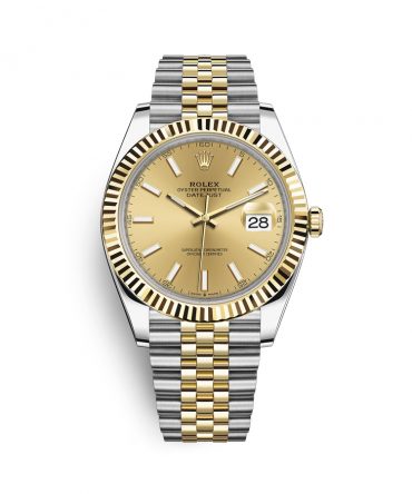 Rolex Datejust 126333-0010 - 41mm - Gold Dial , Jubilee Demi Yellow Gold 18K