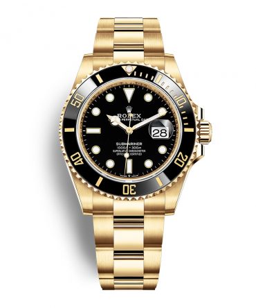 Rolex Submariner Date 126618LN, 41mm, Black Dial, Oyster Full Yellow Gold