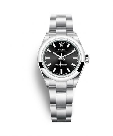 Rolex Oyster Perpetual 276200-0002 - 28mm - Black Dial - Oyster Stainless Steel