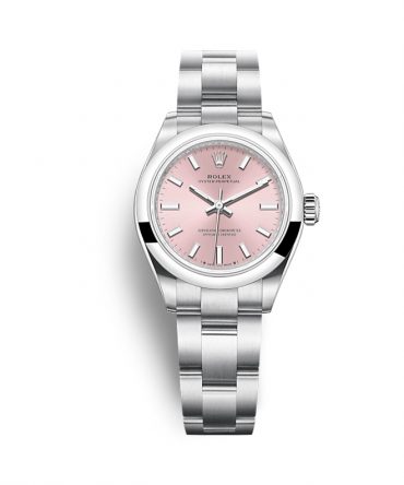Rolex Oyster Perpetual 276200-0004 - 28mm - Pink Dial - Oyster Stainless Steel