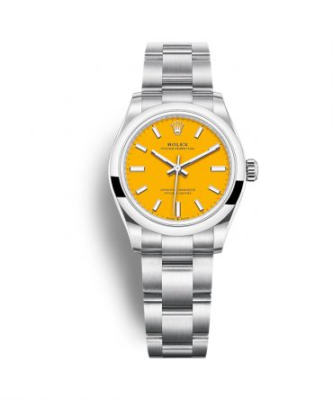 Rolex Oyster Perpetual 277200-0005 - 31mm - Yellow Dial - Oyster Stainless Steel