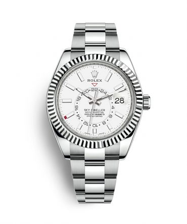 Rolex Sky-Dweller 326934-0001 - 42mm - White Dial - Oyster White Gold 18K