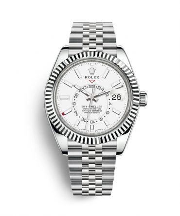 Rolex Sky-Dweller 326934-0002 - 42mm - White Dial - Jubilee - White Gold 18K