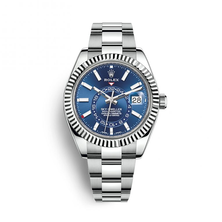 Rolex Sky-Dweller 326934-0003 - 42mm - Blue Dial - Oyster - White Gold 18K