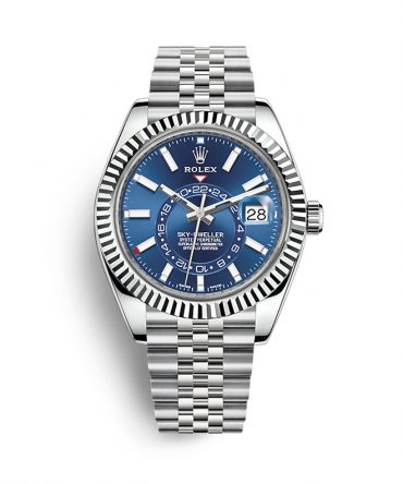 Role Sky-Dweller 326934-0004 - 42mm - Blue Dial - Jubilee White Gold 18K