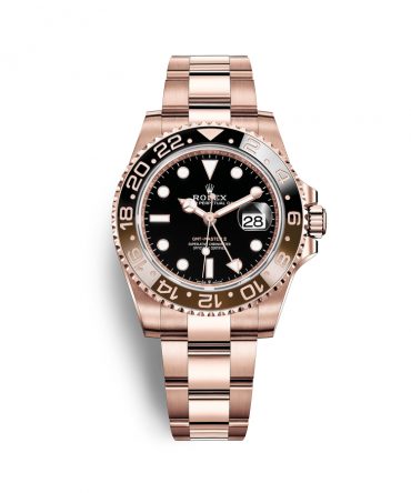 Rolex Cosmopolitan GMT Master II 126715CHNR-0001 "Rootbeer" Fullgold - Everose Gold 18k