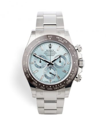 Rolex Cosmograph Daytona 116506-0002 - 40mm - Blue Ice Dial With Baguette Diamonds  - Oyster Steel White Gold 18K