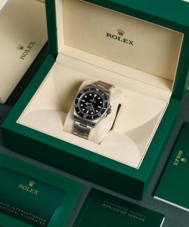 Alternative view of Rolex Submariner No Date 124060 , 41mm, Black Dial, Oyster Oyster Stainless Steel