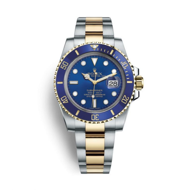 Rolex Submariner Date 116613LB, 40mm, Black Dial, Oyster Demi Yellow Gold