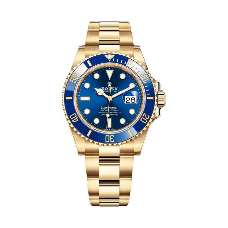 Rolex Submariner Date 126618LB, 41mm, Blue Dial, Oyster Full Yellow Gold 18K