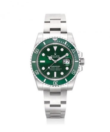 Rolex Submariner Date 116610LV "Hulk" , 40mm, Green Dial, Oyster Oyster Stainless Steel