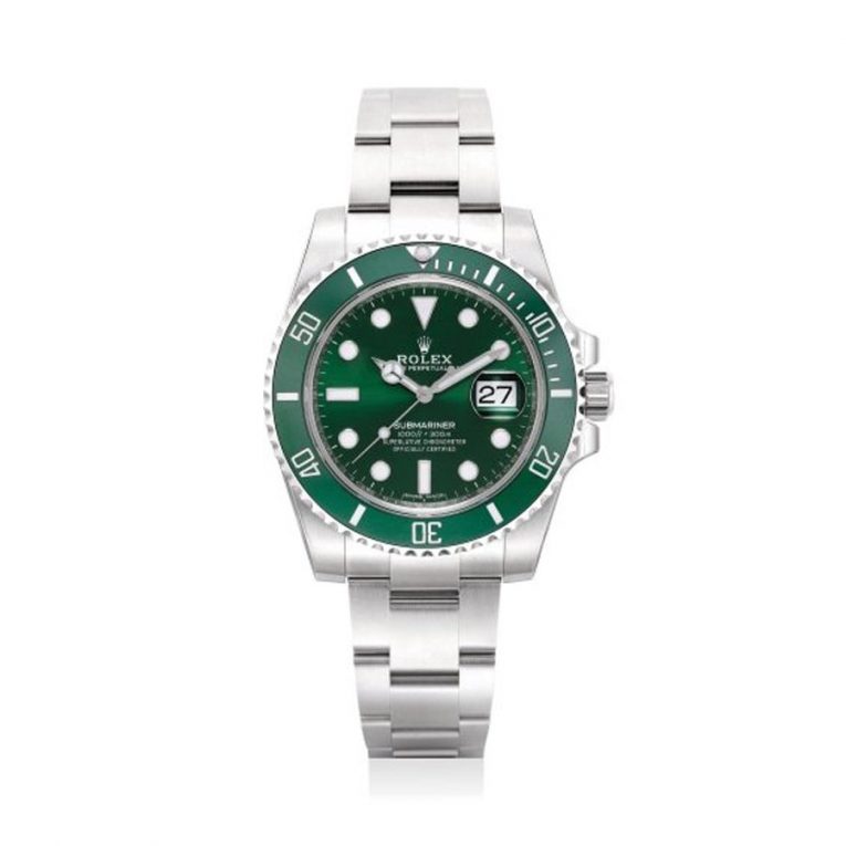Rolex Submariner Date 116610LV "Hulk" , 40mm, Green Dial, Oyster Oyster Stainless Steel