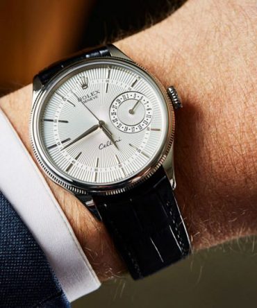 Alternative view of Rolex Cellini Date 50519-0006 - White Dial - White Gold 18k - 39mm