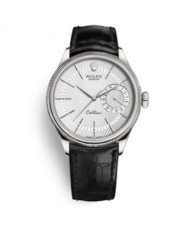 Rolex Cellini Date 50519-0006 - White Dial - White Gold 18k - 39mm