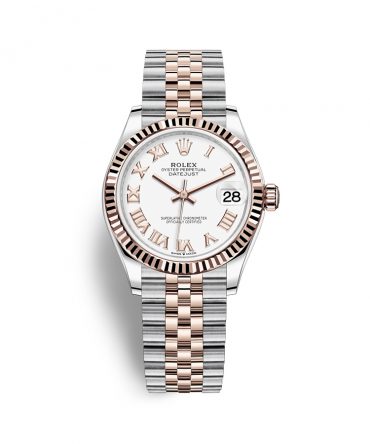 ROLEX LADY-DATEJUST 278271-0002- WHITE DIAL – 31MM – JUBILEE DEMI ROSE GOLD 18K