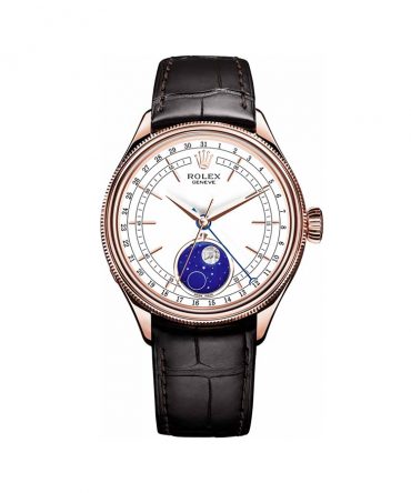 Rolex Cellini Moonphase 50535-0002 - White dial - Everose gold 18k - 39mm