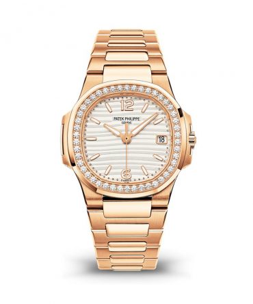PATEK PHILIPPE NAUTILUS 7010/1R-011 - White Dial - 32mm - Rose Gold 18k