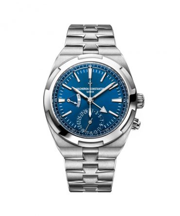Vacheron Constantin OVERSEAS DUAL TIME 7900V/110A-B334 - 41mm - Steel - Blue Dial