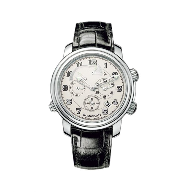 Blancpain Léman Réveil GMT 2041.1542M.53B - white gold 18k - 40mm