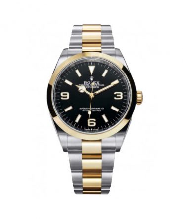 Rolex Explorer 124273-0001 - Black Dial - Oystersteel Demi Yellow Gold - 36mm