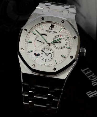 Alternative view of Audemars Piguet Royal Oak Dual Time 26120ST.OO.1220ST.01 - White Dial - 41mm - stainless steel
