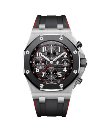 AUDEMARS PIGUET ROYAL OAK OFFSHORE CHRONOGRAPH 26470SO.OO.A002CA.01 RED AND BLACK - 42MM