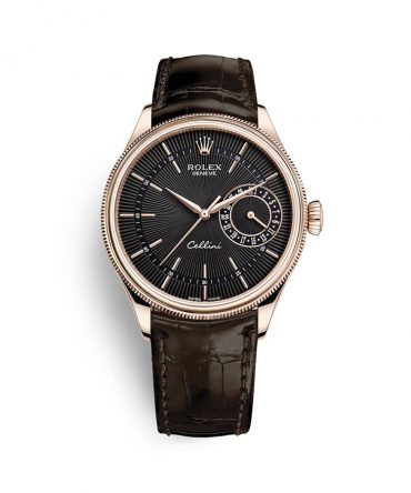 Rolex Cellini Date 50515-0010 - black dial - everose gold 18k - 39mm