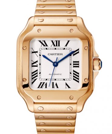 CARTIER SANTOS DE CARTIER - CRWGSA0031 - WHITE DIAL - ROSE GOLD 18K - 35MM