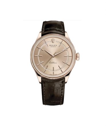 ROLEX CELLINI TIME 50505-0012 - SUNDUST - EVEROSE GOLD 18K -39MM