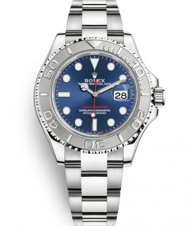 ROLEX YACHT MASTER 126622-002 BLUE DIAL- OYSTERSTELL / PLANTIUM - 40MM