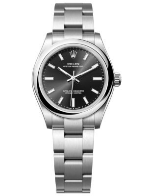 ROLEX OYSTER PERPETUAL 277200-0002- 31MM - BLACK DIAL - OYSTER STAINLESS STEEL