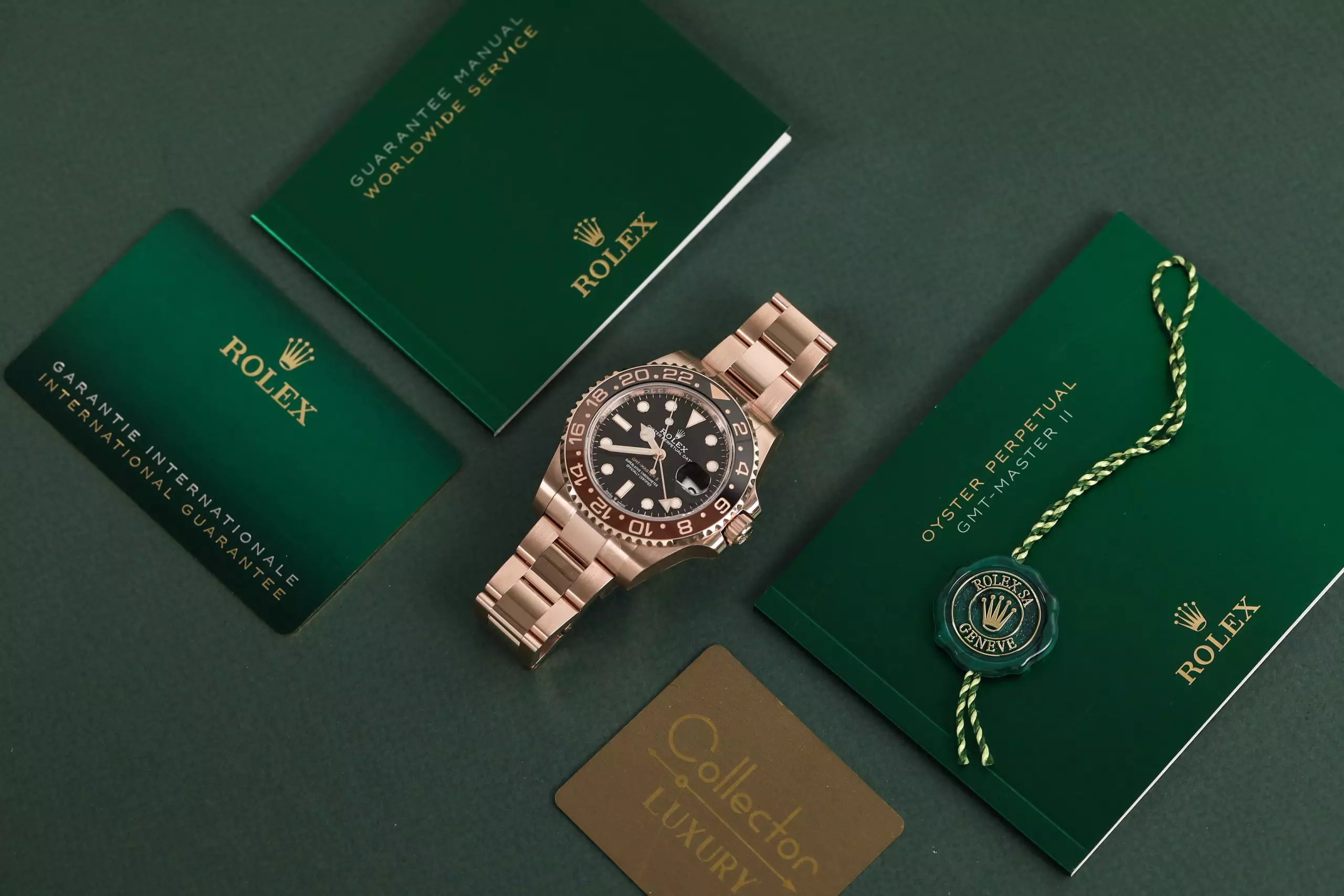 Rolex Cosmopolitan GMT Master II 126715CHNR-0001 "Rootbeer" Fullgold - Everose Gold 18k - Ảnh 7