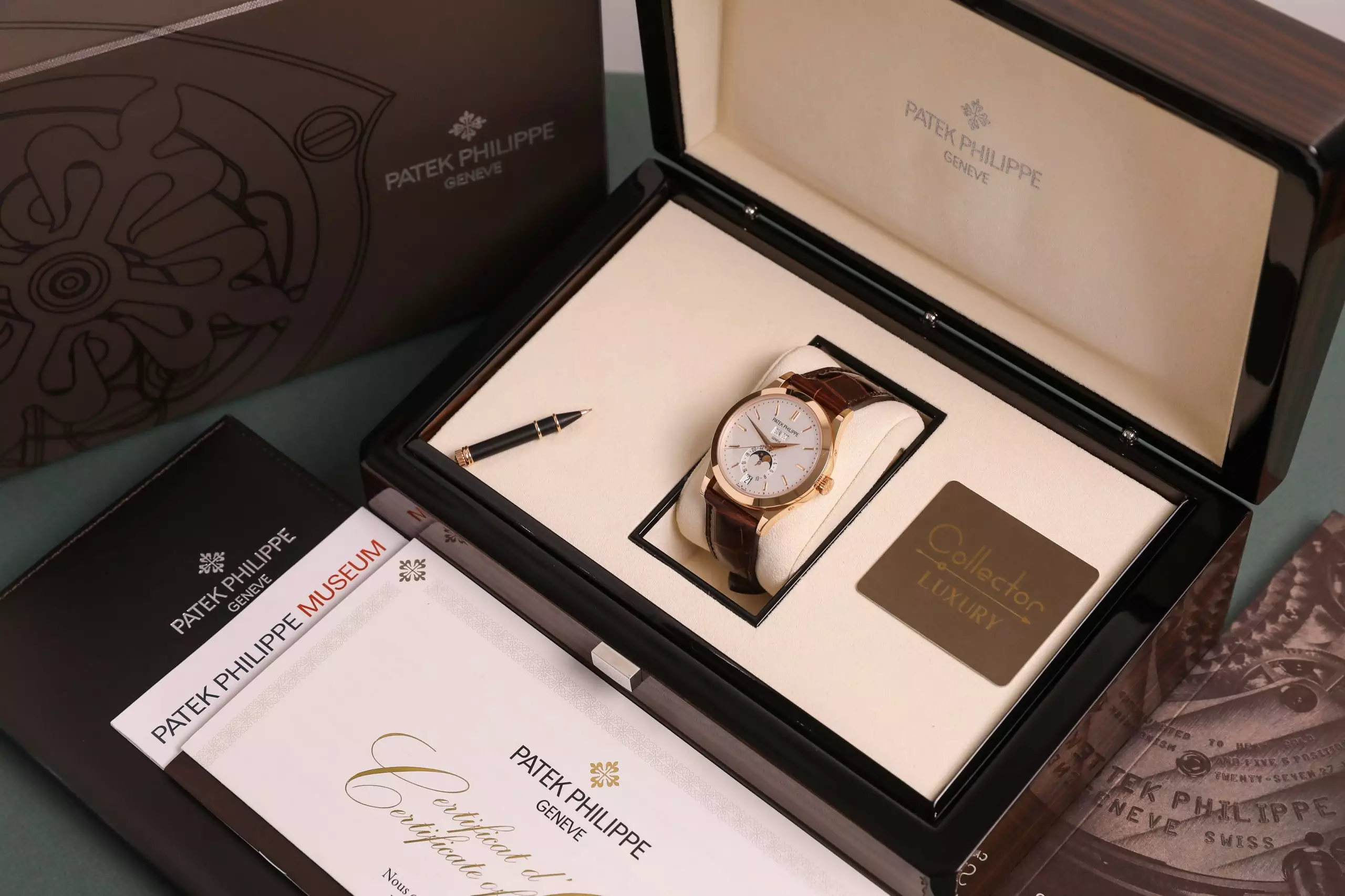 PATEK PHILIPPE COMPLICATIONS 5396R-013 Annual Calender, Moonphase - White Dial - 38.5mm - Rose Gold 18K - Ảnh 3