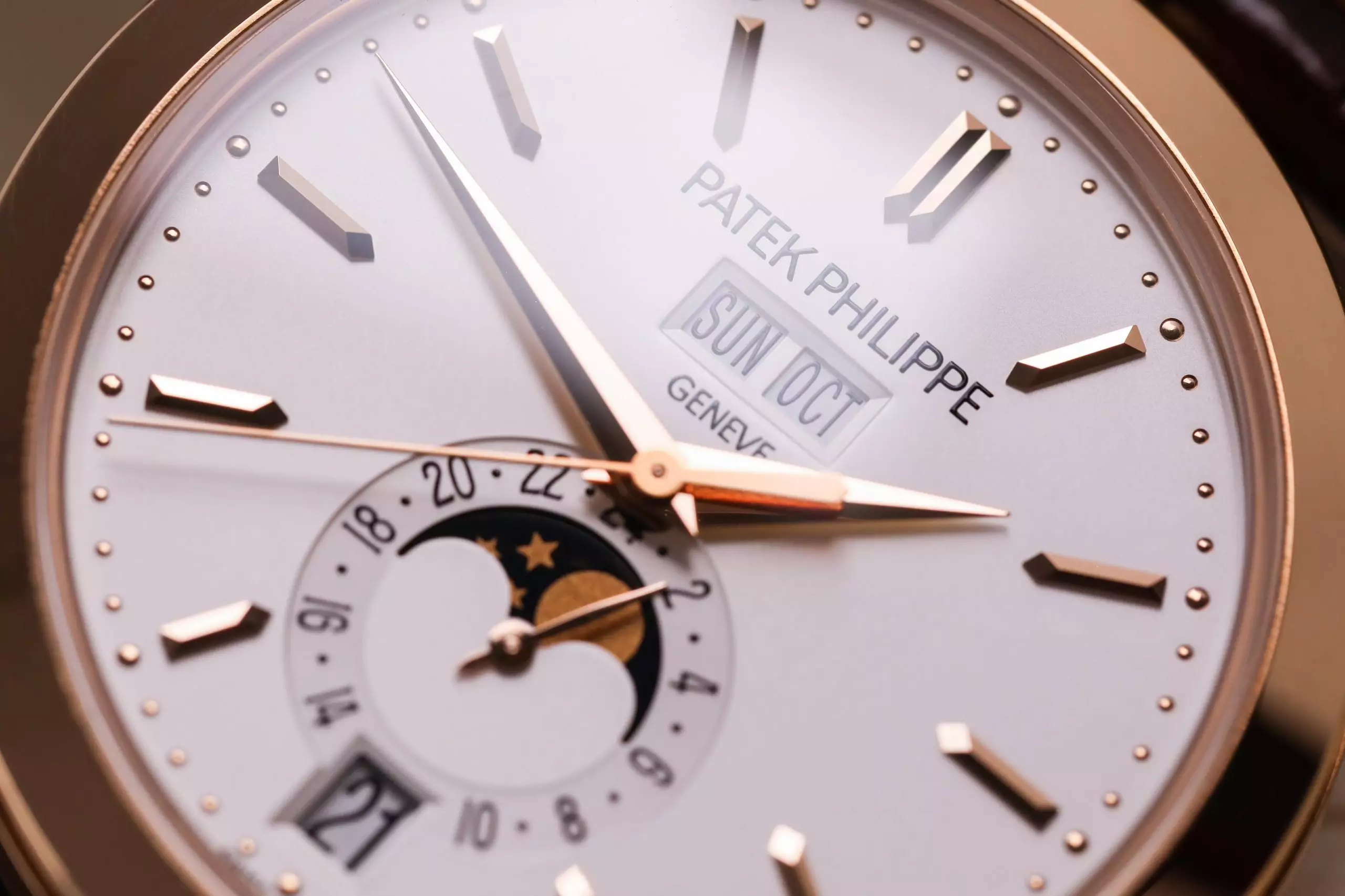PATEK PHILIPPE COMPLICATIONS 5396R-013 Annual Calender, Moonphase - White Dial - 38.5mm - Rose Gold 18K - Ảnh 4