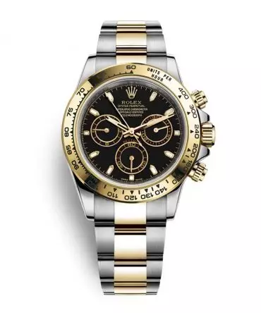 Rolex Cosmograph Daytona 116503-0004 - 40mm - Black Dial - Oyster Steel Yellow Gold 18K