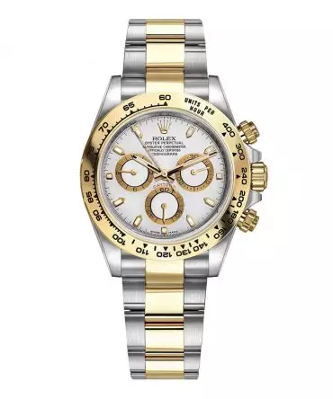 Rolex Cosmograph Daytona 116503-0001 - 40mm - White Dial - Oyster Steel Yellow Gold 18K