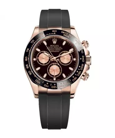 Rolex Cosmograph Daytona 116515LN-0017 - 40mm - Black Dial - Oysterflex - Everose Gold 18K